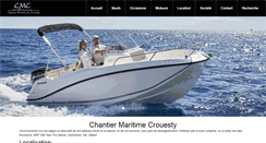 Desktop Screenshot of chantiermaritimeducrouesty.fr