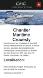 Mobile Screenshot of chantiermaritimeducrouesty.fr